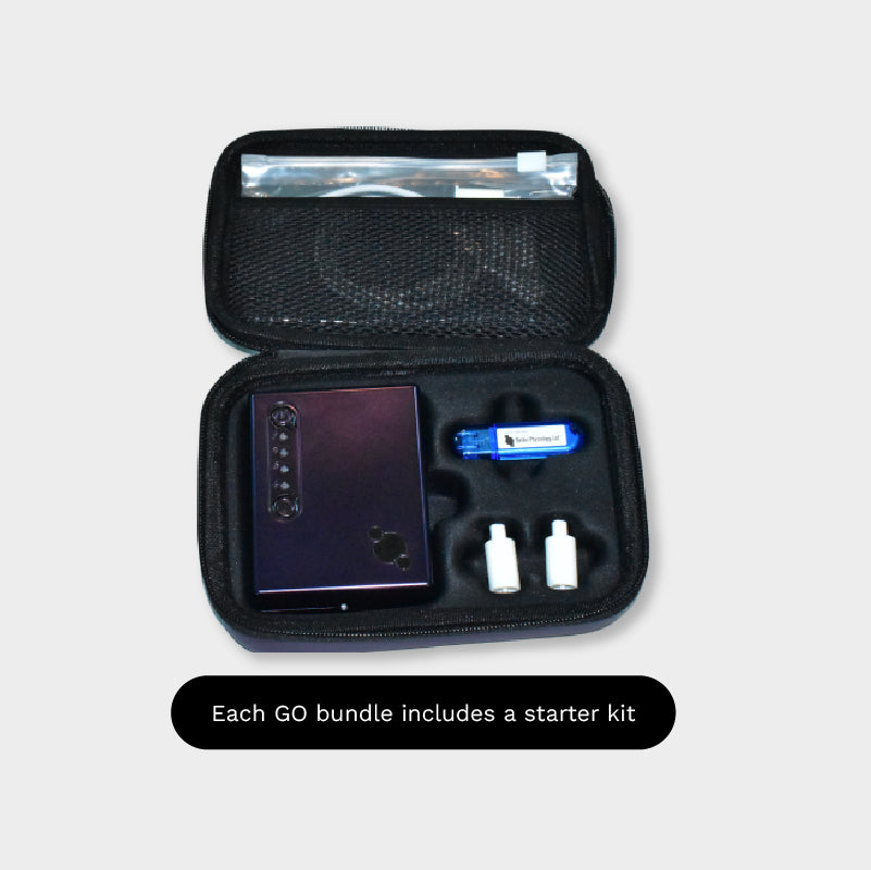 CapnoTrainer® GO Personal Bundle (Cellphone/Tablet App Only) + Starter Kit